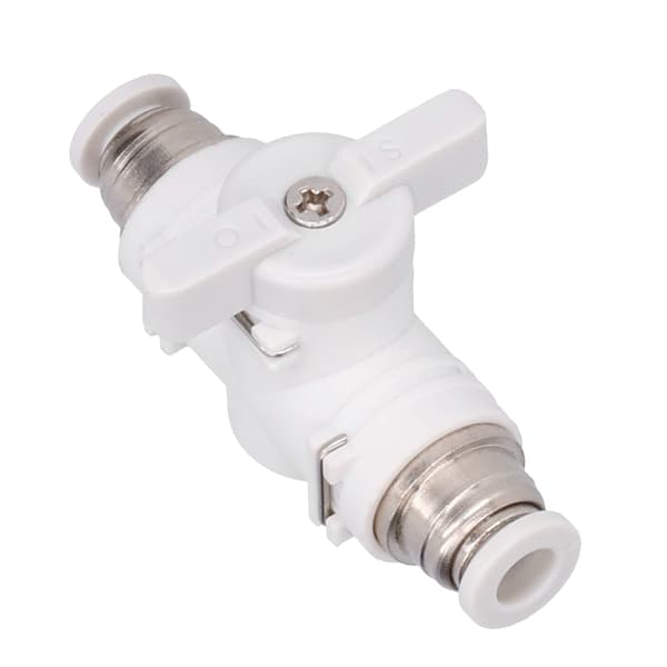 Pneumatisk luftfitting 6 mm lynkobling push-in unionadapter til flowreguleringsventil