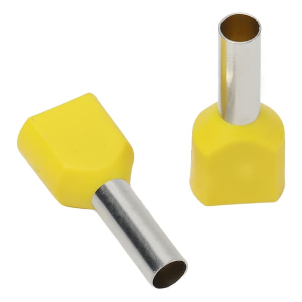 100 st isolerade crimphylsor TE4012 för industrimaskiner