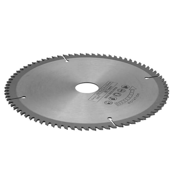 210 mm 80T 30 mm klinge til rundsav, 3 O-ringsforseglinger