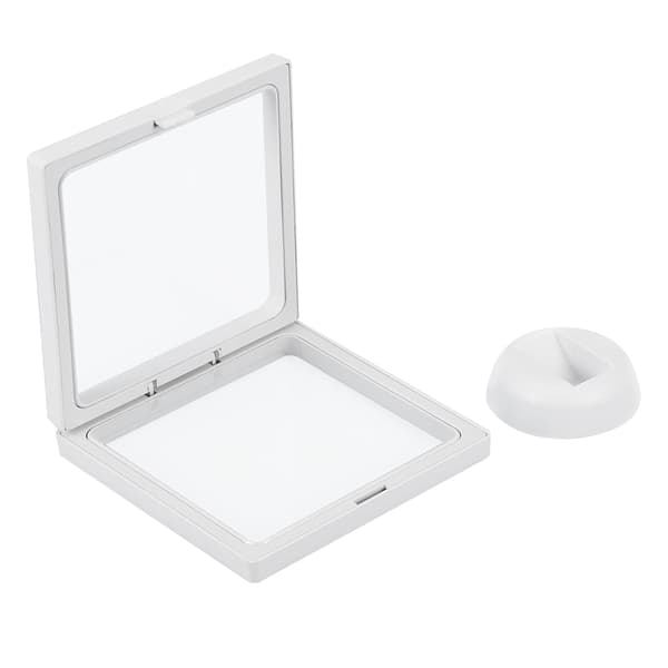 Manikyr Nail Art Display Stativ Ram Montering Akryl Nagelplatta Tips Verktyg Vit