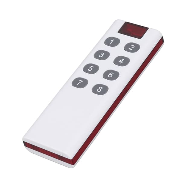 433MHz Universal Trådløs Lærekode Digital Fjernsender Høj Effekt 1000m 8-Knaps Controller