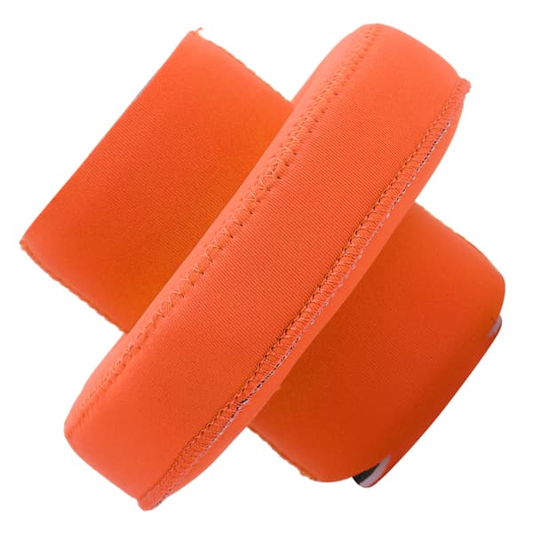 Neoprenburkskylare för pool, 330 ml flaskflytande orange dryckeshållare, 1 set simutrustning