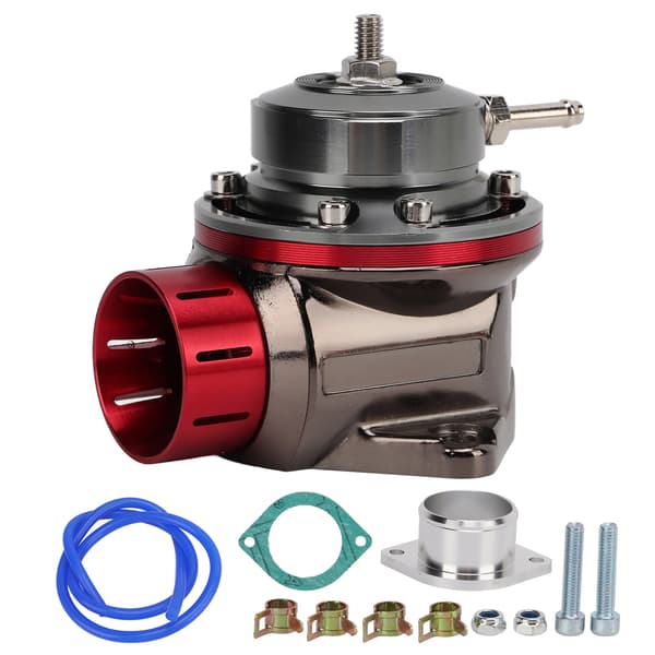 Turbo Blow Off Tryckavlastningsventil BOV ID 40mm Längd 65mm Universal ModifieringRöd