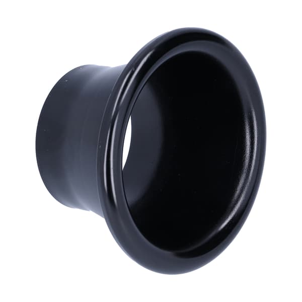 2,6 tommer koldluftsindsugning Turbo Horn Velocity Stack Adapter CNC aluminium bilmodifikationsdel sort