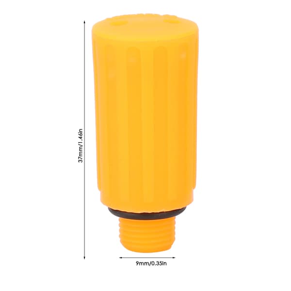 5 st 9 mm orange ventilationslock luftkompressorpump andningsrör ersättning