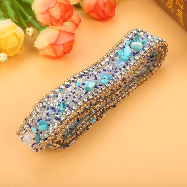 100*2cm Strassband Glittrande Liten Diamantrulle Dekoration (#02)