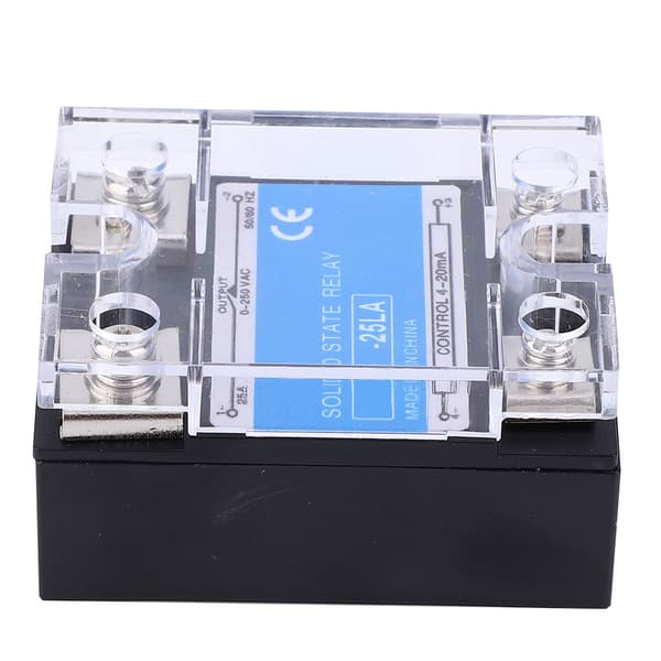 BERM 25LA Solid State Relæ, Enfaset Spændingsregulator, 4-20mA Indgang, 0-250VAC, 25A