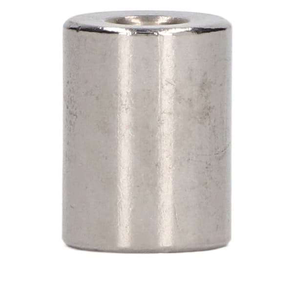 20 stk. M5x0,8 rustfrit stål 304 hungevind rundstangsforbinder, 12 mm OD, 16 mm længde