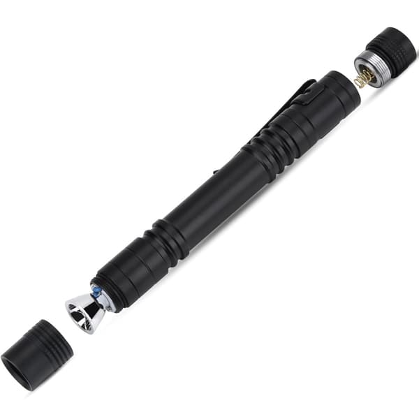 Bærbar Penlight LED Lommelygte, Super Lys til EDC & Camping, Enkeltpakke, Sort