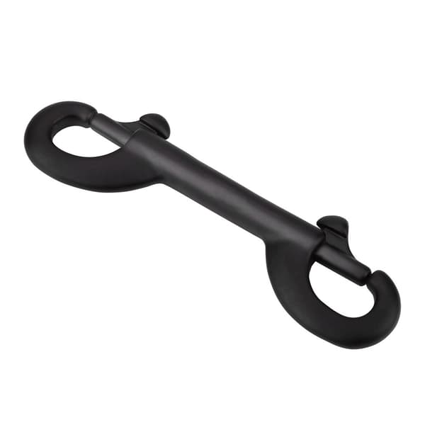KEEP DIVING Kraftig dubbeländad karbinhake i rostfritt stål för dykning (90 mm)