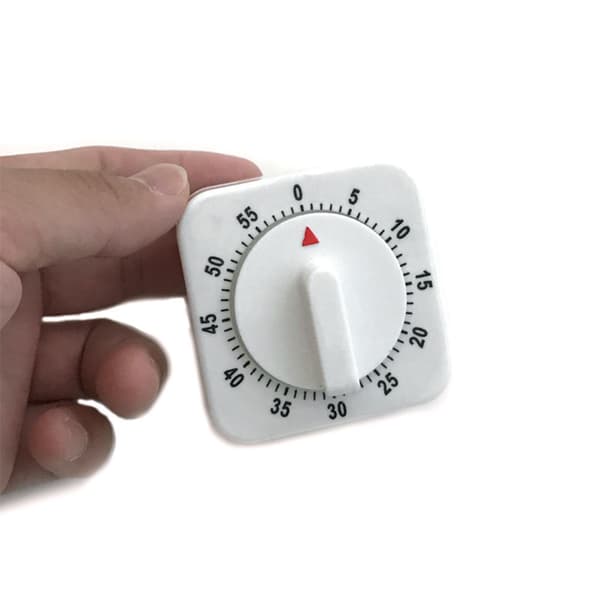 Mini mekanisk timer 60 minuters nedräkningsklocka larm köksredskap