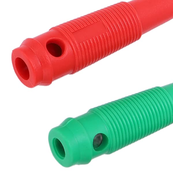 10-pak 4 mm 7-bens bananstik, 1000V 32A stabelbart hanstik, blød kappe, lydkabel