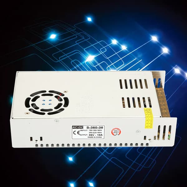 110V-220V AC til 36V 10A 360W Switch Mode Strømforsyning Konverter Adapter