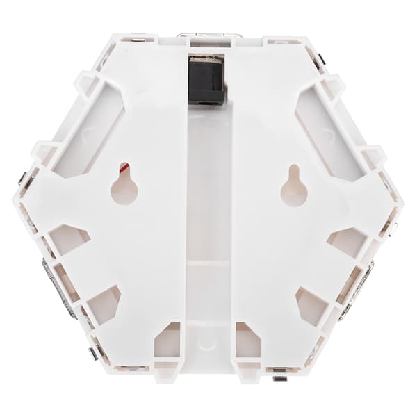 Hexagonal DIY Vägglampa Heminredning 100V-240V 5 Lampor Sovrum Vardagsrum
