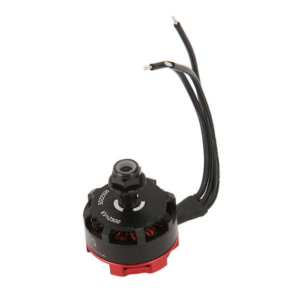 RS2205 2300KV Børsteløs Motor CW/CCW 3-4S Sort til FPV Racing Drone Multikopter