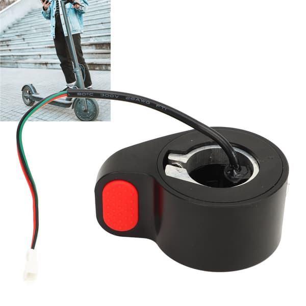 E-Scooter Tumgasreglage Hastighetsregulator Fingeraccelerator Reservdel för Pro-modell