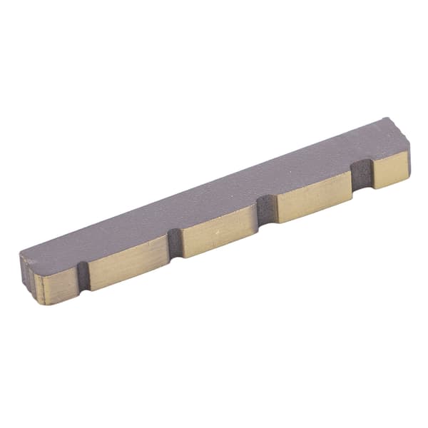 4-strenget basbro 38 mm forudslidset bærbar messing basguitarbro