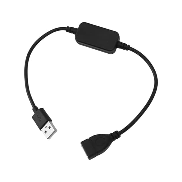 Bluetooth USB Dimmer IP44 Smart Enkel Färg LED Strip Controller Trådlös 433MHz Svart