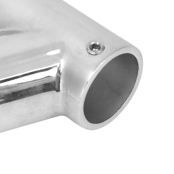 Rustfrit Stål 60° 3-Vejs Bådgelænderbeslag, 22mm (7/8\") Rørforbinder, Marine Dæk Tilbehør