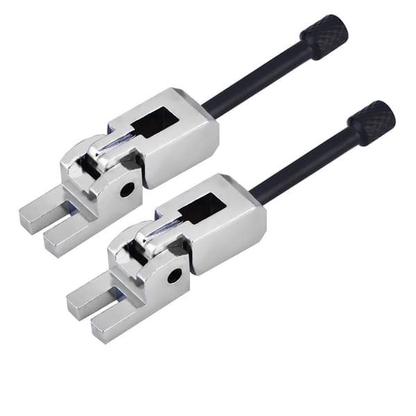 6 Tremolo-broer til elektrisk guitar, sølv sort