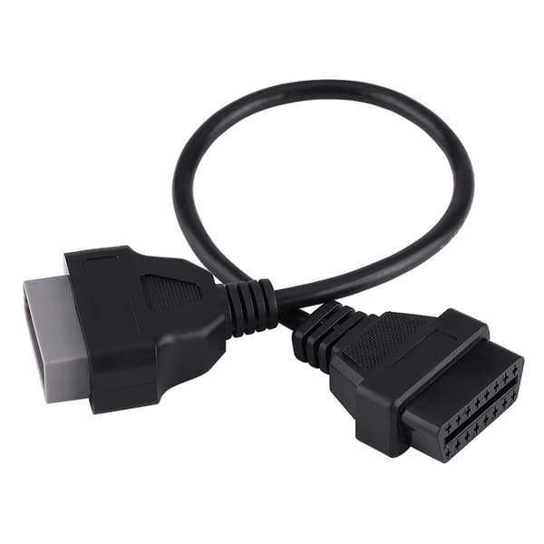 14-bens til 16-bens OBD2-adapterstik Diagnostisk kabel til Nissan