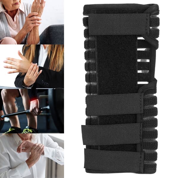 Handledsstöd Justerbart handledssömnstödsskena för att lindra och behandla handledssmärta Vänster hand