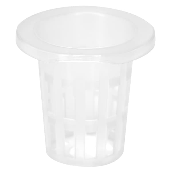10-pak åndbare hydroponiske netpottekopper i plast til have- og altanplantning