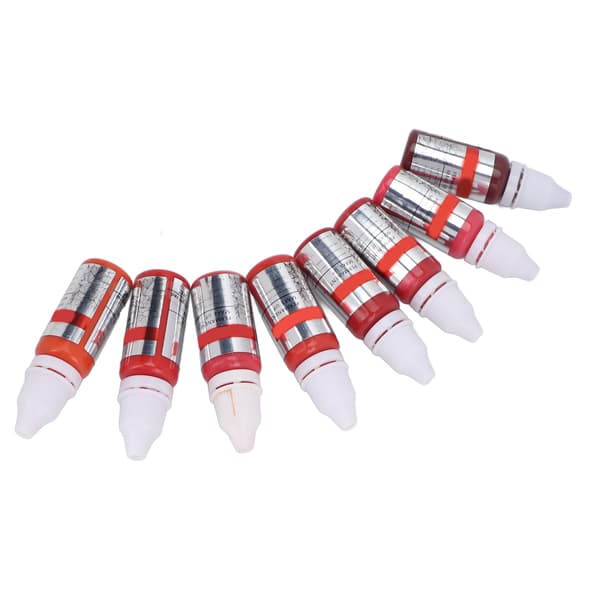 8 stk. Makeup Tattoo Blæk Semi Permanent Læbe Microblading Pigment Farve til Øvelseshud 120ml