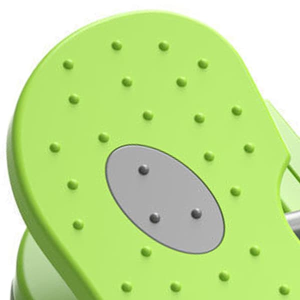 Pladsbesparende Mini Step Trainer til Træning af Underkroppen, Forstærket Nylonkonstruktion, Lydløs Sammenklappelig Under-Skrivebords Træner, Æblegrøn, Én Størrelse