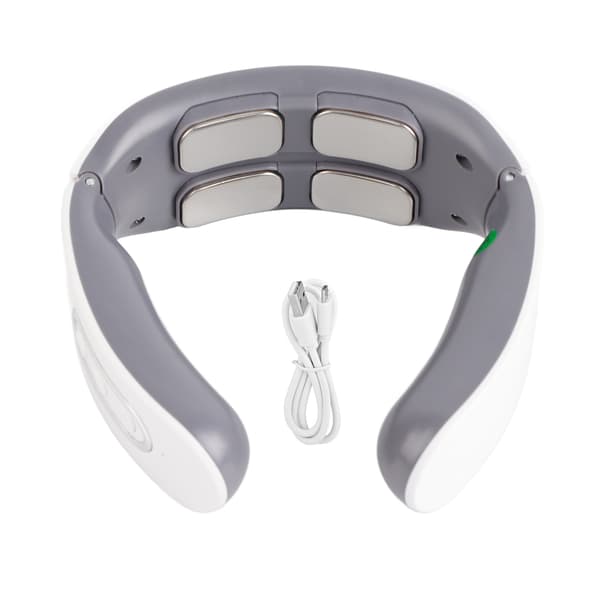 Elektrisk nackmassager Puls Cervikal Kotmassager Smärtlindring Hälsovårdsverktyg
