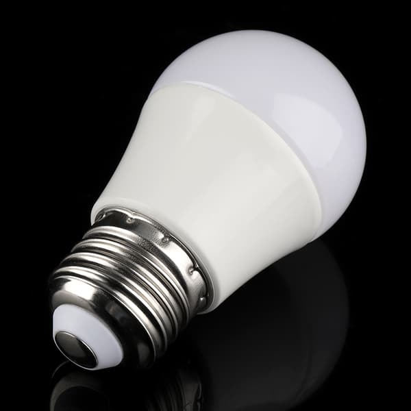 6-pack 5W Mini LED-lampor Varmvit E26 Bas G45 Klotlampa Belysningstillbehör