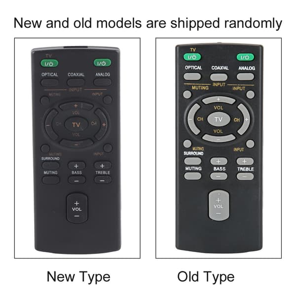 Universal RM-ANU159 fjärrkontrollersättning för Sony Soundbar