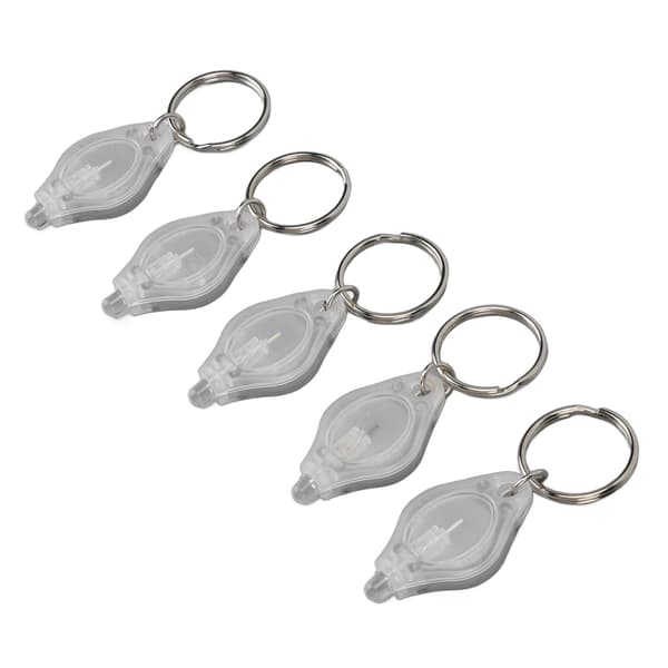 Mini bärbar LED-nyckelringficklampa för smyckesdetektering