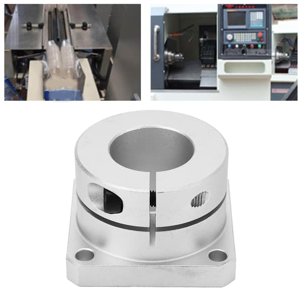 Flange Kugleleje Lineær Bevægelse D30mm Gcr15 Stål Slidstærk Præcisionsbøsningssæt
