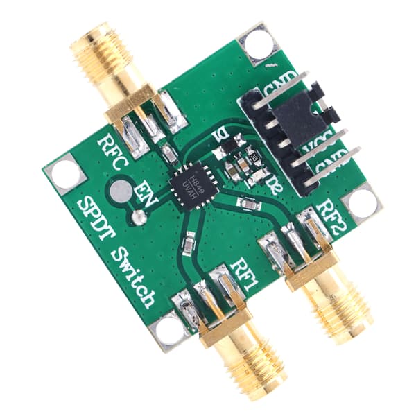 RF-switch SPDT-kort 3-5V 50Ohm SMA-interface HMC849-modul