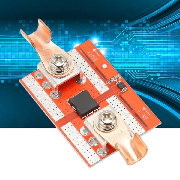 50A Ideal Diode PV Panel Batteriopladning Anti-omvendt Vanding Tilbageløbsbeskyttelse PV Diode til Parallelle PV Paneler