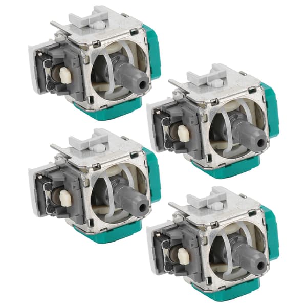 4PCS Xbox One Controller 3D Analog Stick Sensor Modul Reparationssats Metall ABS Grå Ny