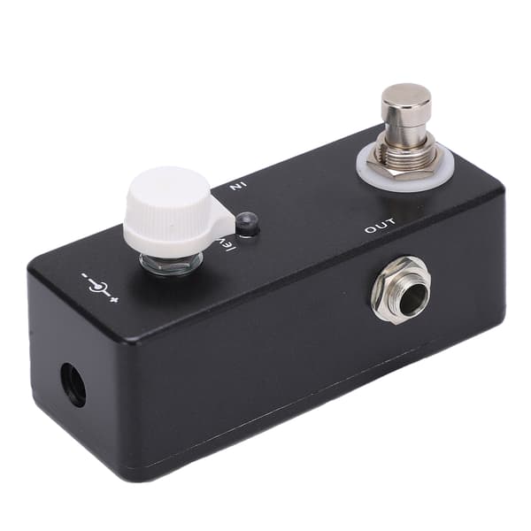 Elgitarr Volymeffektpedal Knoppkontroll Dämpare med True Bypass Stämtillbehör 20mA