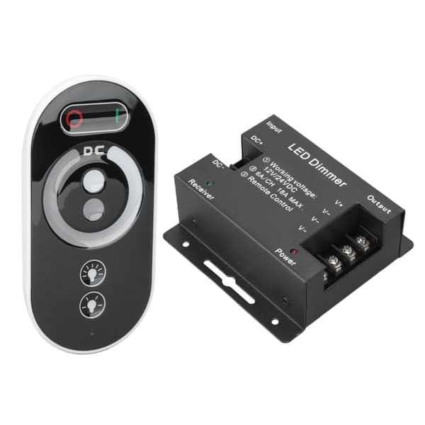 Trådløs RF Touch LED-lysdæmperkontakt til 12V 24V Strip Light