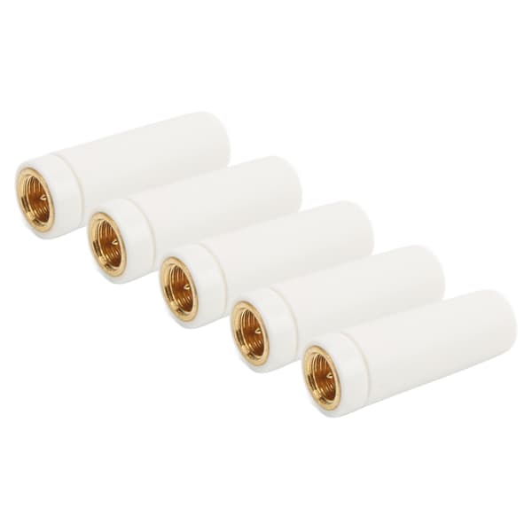 5 stk. 2.4G WiFi-antenne 3dBi SMA han vandtæt ABS til smart hjem, hvid