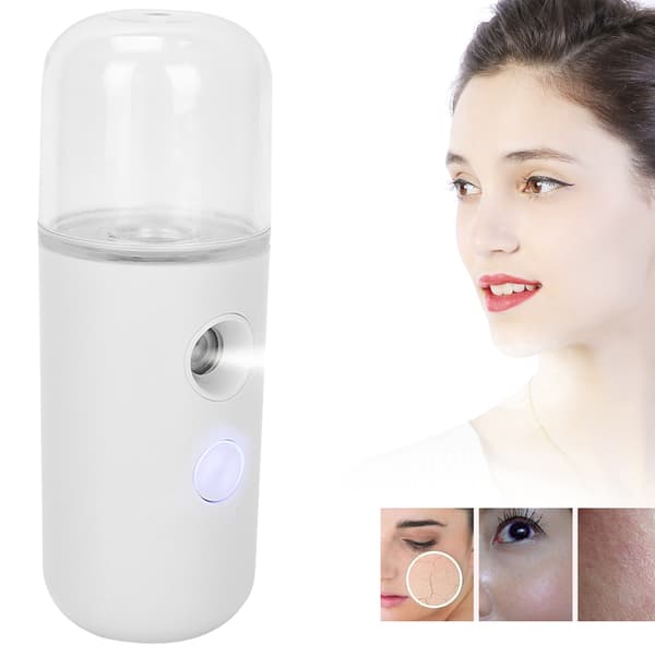 Nano ansiktsmistspruta Mini bärbar ansiktsfuktspray för hudvård (30 ml)