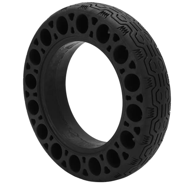 60/70-6.5 Gummidæk kompatible med Ninebot Max G30 E-Scooter, Reservedæk, Sort, Sæt med 2