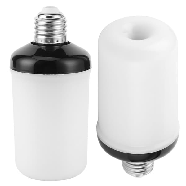 2-pack 99LED simulerad flamljus med gravitationssensor för festlig dekoration 85-265V