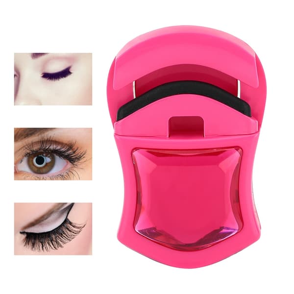 Mini øjenvippebukker øjenvippebukker vipper krølle makeup øjenvipper værktøjer (rosarød)