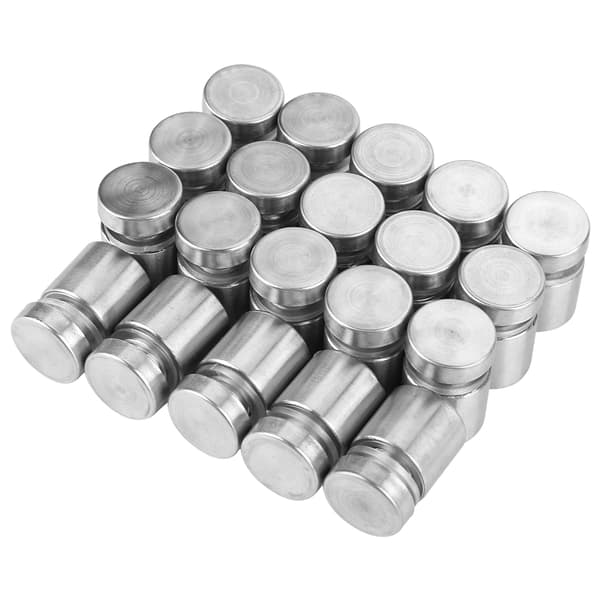 Skyltfästen i rostfritt stål 20-pack M16x20mm