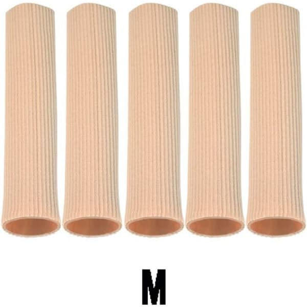 5-pack skärbara tårör av elastiskt tyg och silikonfodrade
