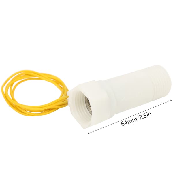 Vandstrømssensorafbryder Stempel G1/2in Han/Hun Gevind Plast DC0-110V