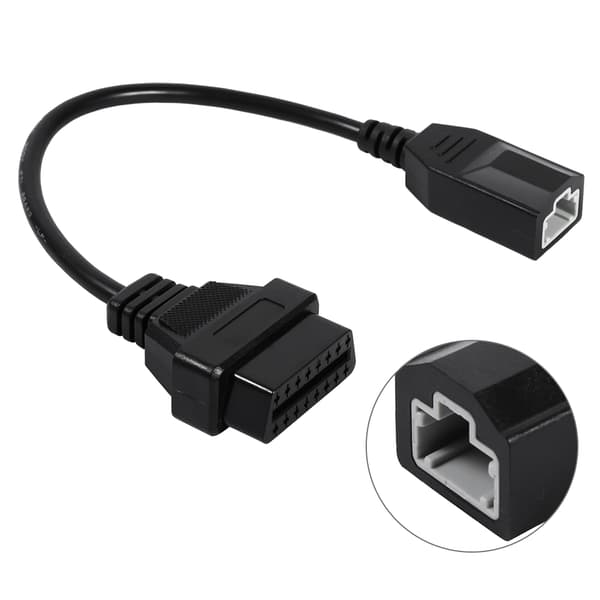 3-benet til 16-benet OBD 2 Auto Bil Diagnostisk Adapter Stik Kabel til Honda