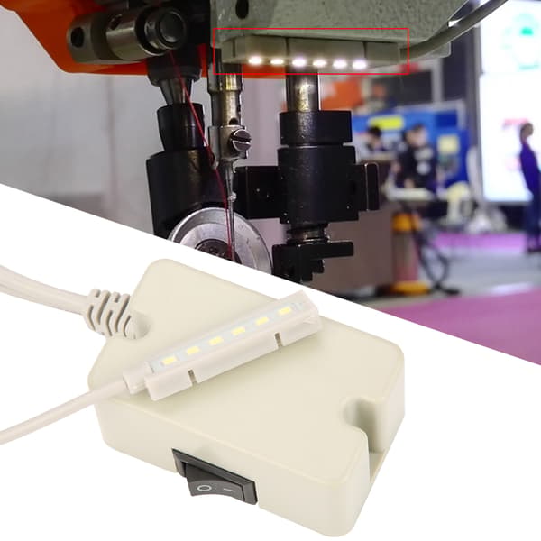 0,5W Symaskinetilbehør LED Arbejdslys Magnetisk Base Bordlampe