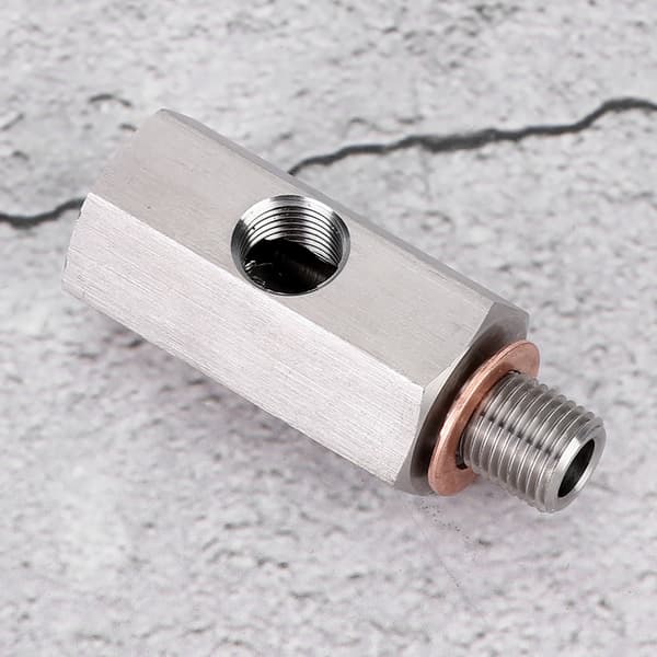 Turboadapter Oljetryckssensor T-koppling 1/8in NPT Hona M9 Hane & Hona